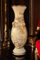 Vase ceramic art - Tabletop décor - Bas-relief craftsmanship 