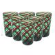 ACQUA CANNE Set 6 Tumbler Trinkgläser aus Muranoglas Made in Italy