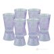 TATTOO Set of 6 authentic hand-painted liqueur glasses in premium quality glass.