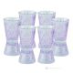 TATTOO Set of 6 authentic hand-painted liqueur glasses in premium quality glass.