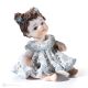 TEA - Capodimonte statuette, a piece of art in fine porcelain.