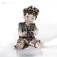 TIN-TIN - Hand painted Capodimonte doll, timeless elegance.