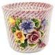 PORTAVASO FIORI 2 Cachepot Planter Ceramic Artistic 24k Gold Deco Handcraft Made in Italy-Pink