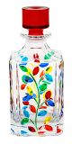 BOTTIGLIA LAURUS Bottle Liquor Crystal hand painted Venice authentic Made in Italy 
