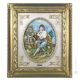 PAOLO Picture Bas-relief Porcelain Capodimonte Made in Italy
