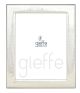 PALERMO Photo Frame Picture Frame Silver Made in Italy Handmade Photo 7x9.5 Inch