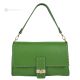 ROMINA women's hand bag and Crossbody Bag in real handcrafted light green leather 