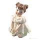 VIOLETTA Romantic Capodimonte porcelain doll, enchanting beauty.