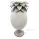 UOVO MARMOR – Centerpiece table decoration, hand-made Capodimonte porcelain