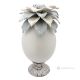 UOVO MARMOR – Centerpiece table decoration, handmade Capodimonte porcelain
