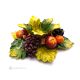 GRAPE CANDLE HOLDER – Centerpiece table decoration, Capodimonte ceramic, handmade
