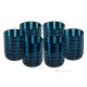 LIQUOR MURRINA Set 6 shot glasses in Murano glass Made in Italy