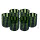 LIQUOR MURRINA Set 6 shot glasses in Murano glass Made in Italy